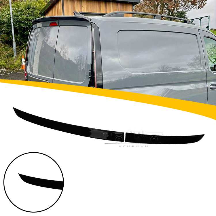 Задний Спойлер Haosheng для Vw Caddy 2021+, Глянцевый Черный, из Abs