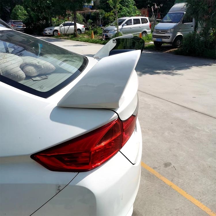 Спойлер Haosheng для Honda City. Цветной из Abs-углеродного Волокна. Уникальный Стиль!