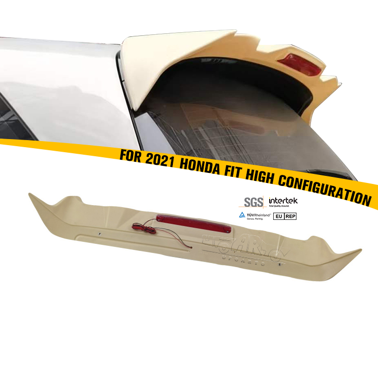 Спойлер Задней Крыши для Honda Jazz/fit 2021, Abs, Черный