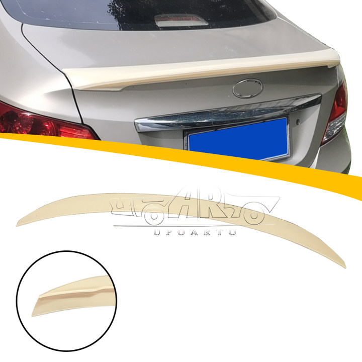 Задний Спойлер Hyundai Verna Abs Черный - Стиль и Надежность!