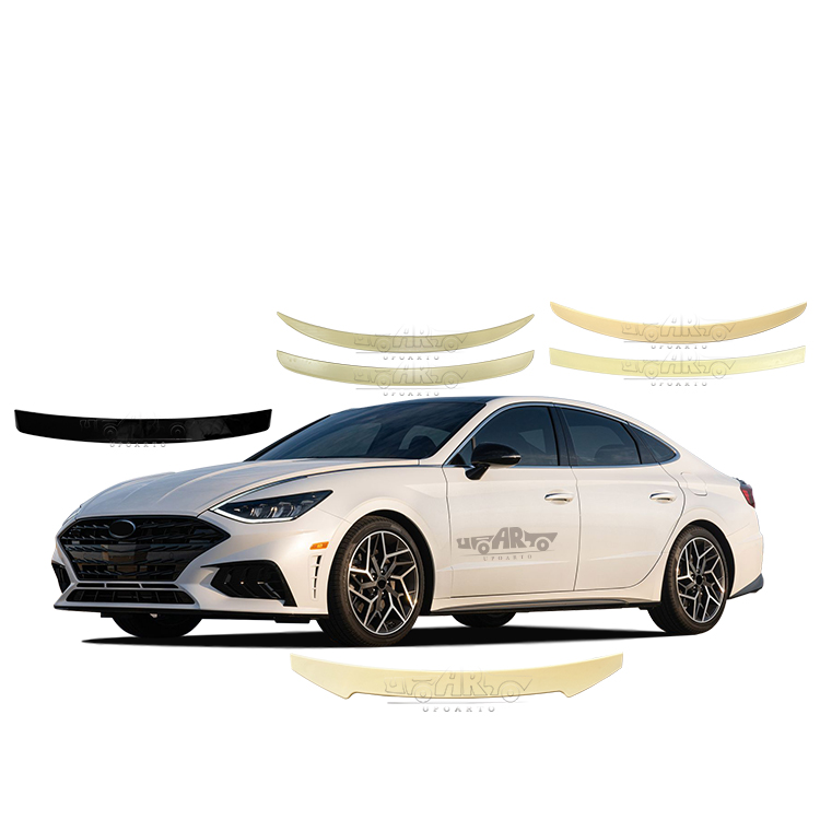 Спойлер для Hyundai Sonata, Abs, Черный - Стильный Аксессуар