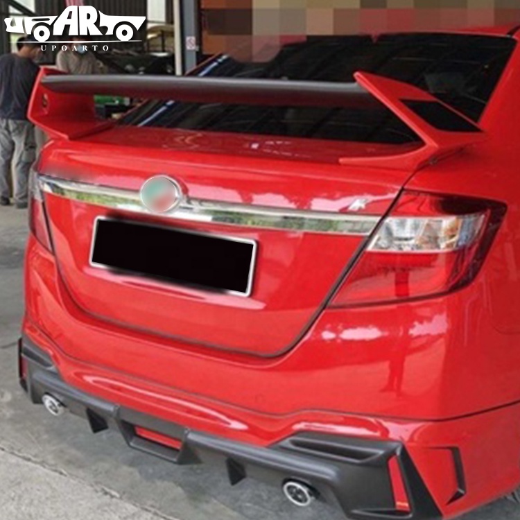 Задний Спойлер Galaxy X Style для Perodua Bezza. Абс, Углеродное Волокно. Ford, Mg.