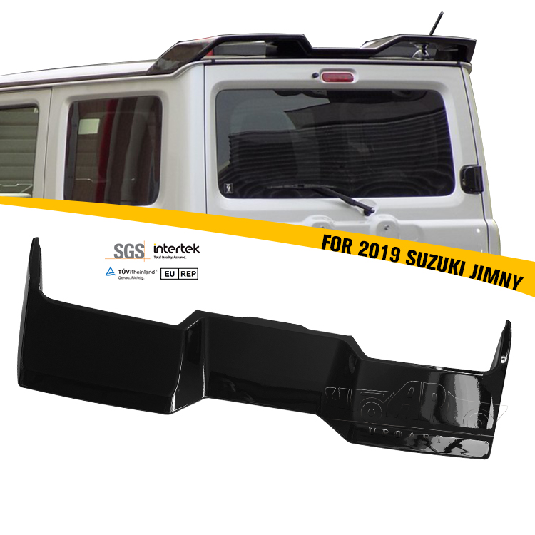 Задний Спойлер на Крыше для Suzuki Jimny. Черный Бизон. Абс.