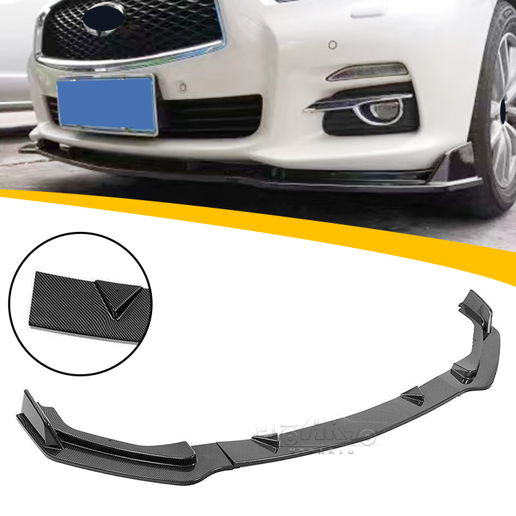 Передний Спойлер Haosheng для Infiniti Q50 из Углеродного Волокна