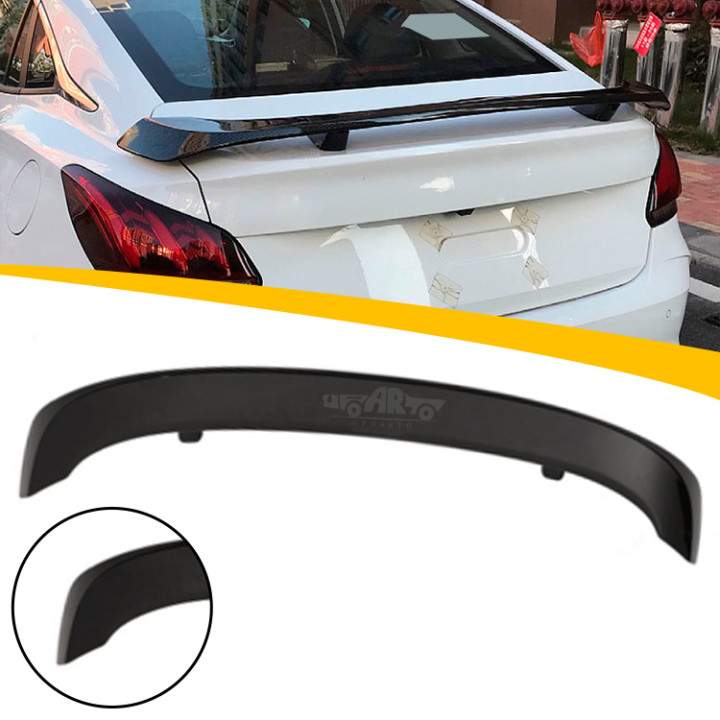 Спойлер Задний для Mg5 2021 из Углеродного Волокна, Черный Матовый