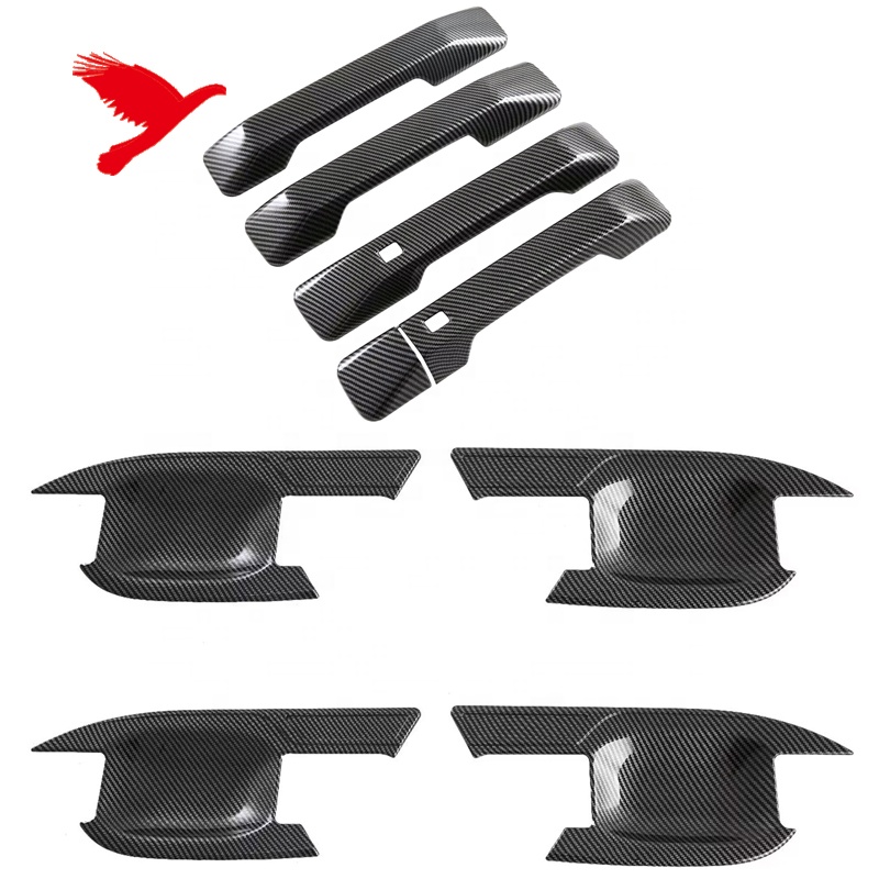 Накладки на Ручки Боковых Дверей Hyundai Santa Fe из Углеродного Волокна. Улучшите Экстерьер Своего Автомобиля!