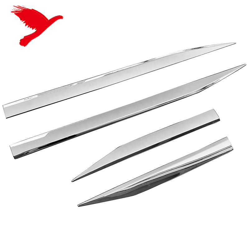 Облицовка Боковой Двери Mitsubishi Outlander 2022-2025, Серебро, Абс-пластик. Улучшите Внешний Вид Вашего Outlander!