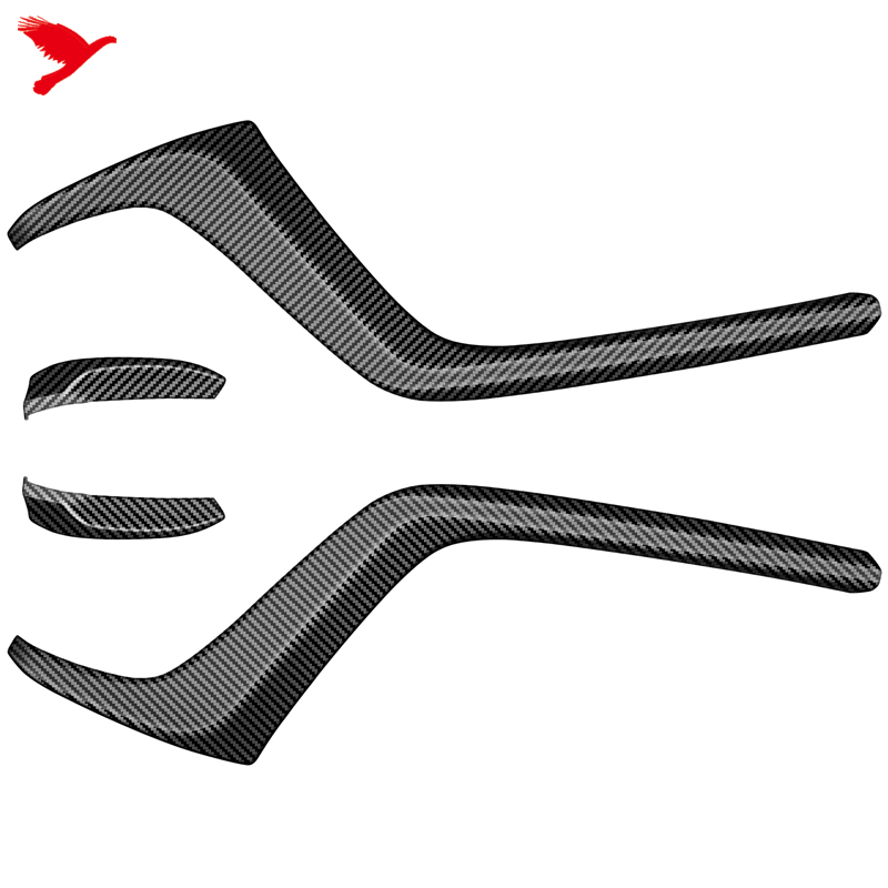 Передняя Центральная Решетка для Mazda Cx-30 из Углеродного Волокна, Черный