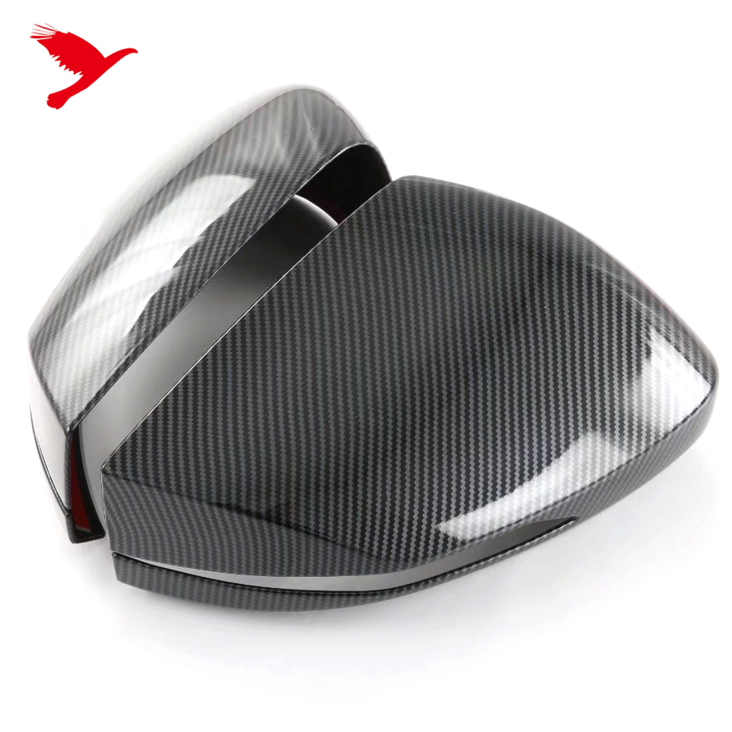 Декоративная Крышка Зеркал Kia Sportage в Стиле Углеродного Волокна