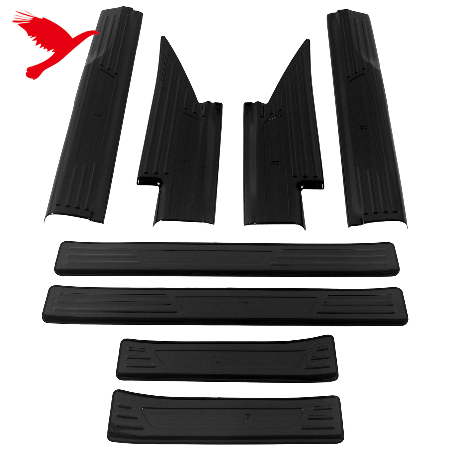 Накладки на Порог для Mitsubishi Outlander из Нержавеющей Стали