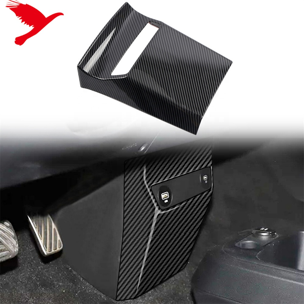 Накладка Центральной Консоли Kia Ev6 из Углеродного Волокна -  для Вашего Авто!