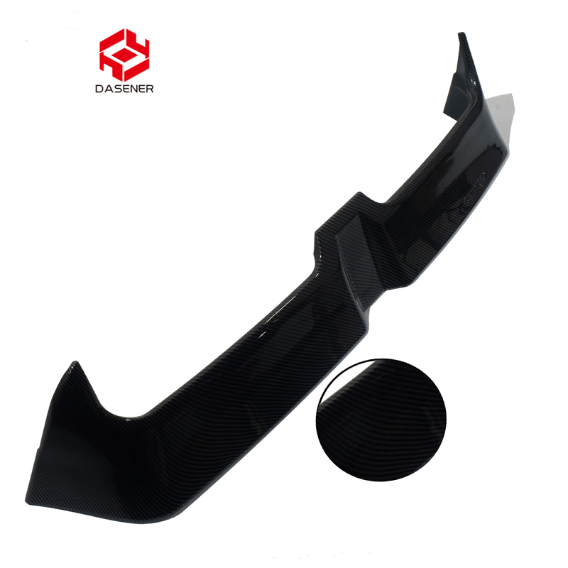 Спойлер для Volkswagen Polo 2014-2020, Черный/Карбон