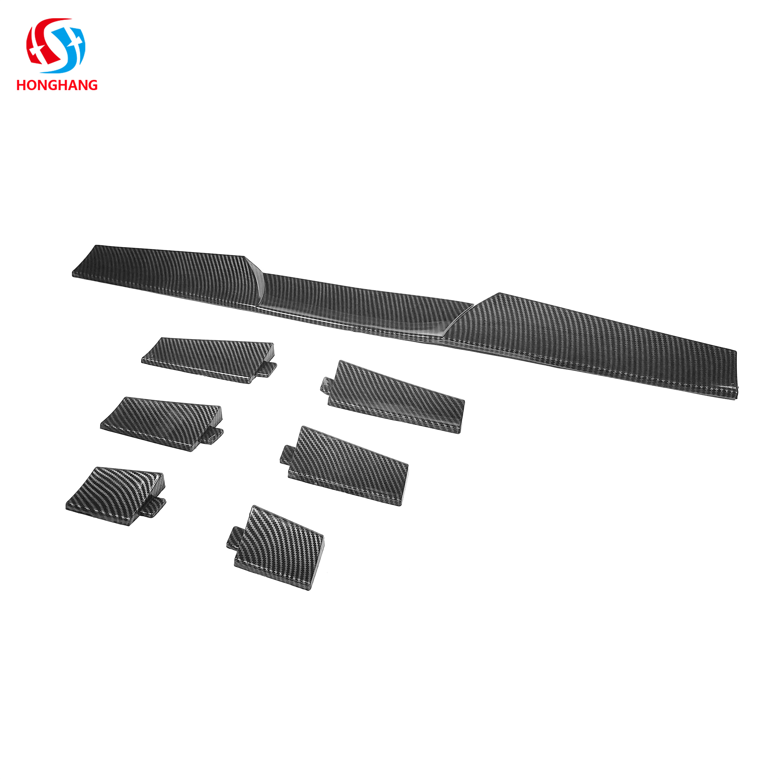 Спойлер для Автомобиля, Черный Abs Пластик, Подходит для Honghang/Mitsubishi, Kia, Lexus, Toyota.