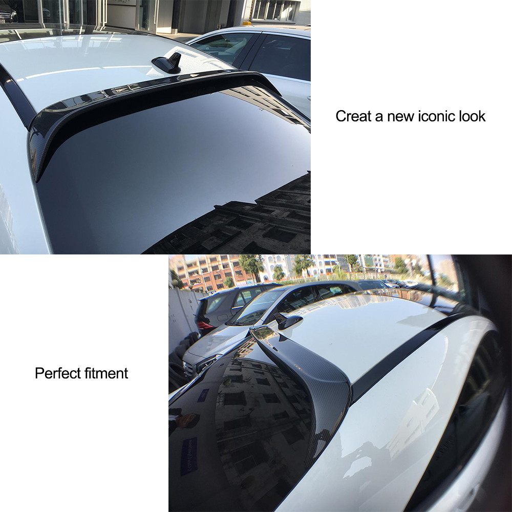 Спойлер для Mercedes-Benz Cla W117, Черный/Карбон, Abs Пластик