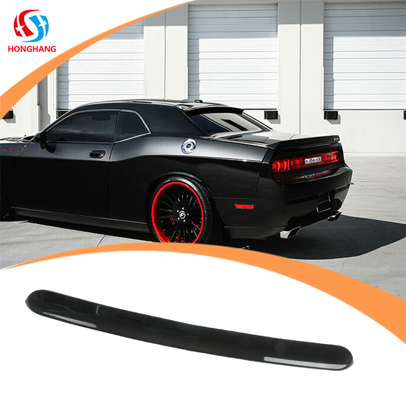 Спойлер для Dodge Challenger, Черный Карбон, Abs Пластик
