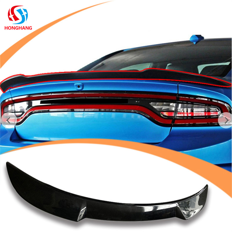 Спойлер для Dodge Charger 2012-2016, Черный Pp Dodge/Honghang