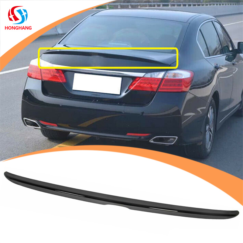 Спойлер для Honda Accord 9Th 2013-2017, Черный Карбон