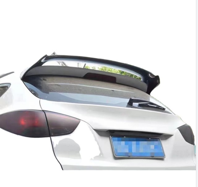 Спойлер для Hyundai Ix35 2010-2015, Abs, Черный