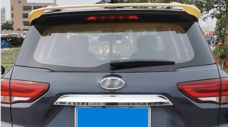 Спойлер для Hyundai Ix35, Abs Пластик, Черный, Dasener/Hyundai, 2017+