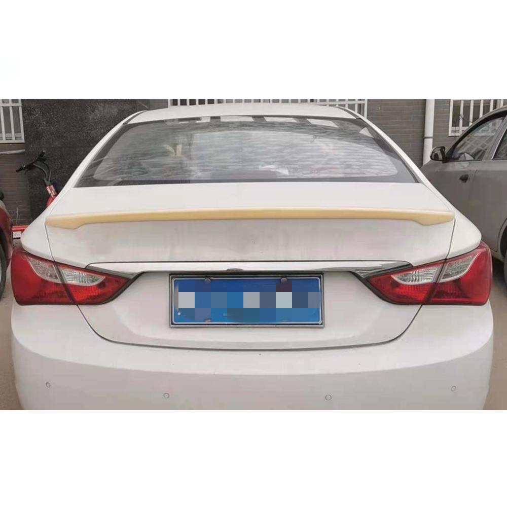 Спойлер для Hyundai Sonata 8, Черный Abs Пластик