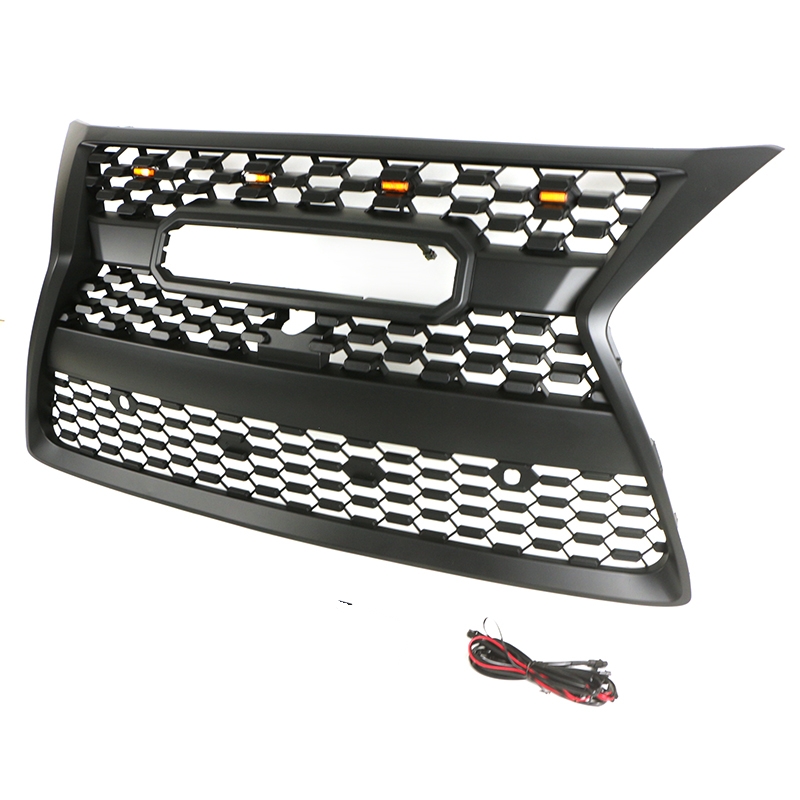 Решетка Радиатора Abs для Lexus Gx470, Матовый Черный/Серый