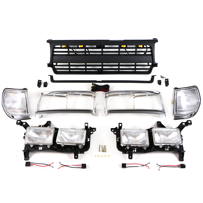 Решетка Радиатора Хром Abs для Landcrusier Lc80 1990-1997