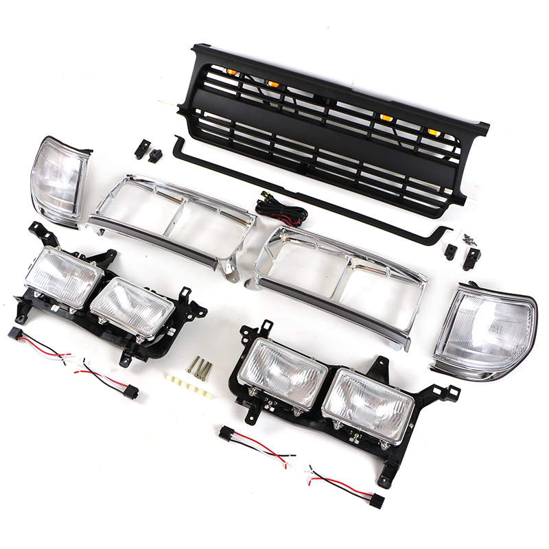 Решетка Радиатора Хром Abs для Landcrusier Lc80 1990-1997