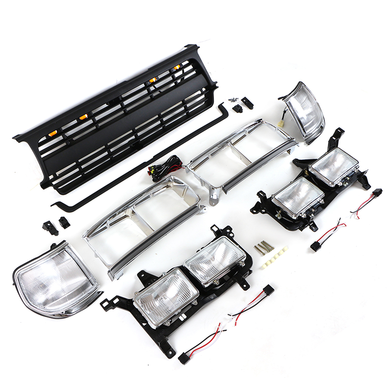 Решетка Радиатора Хром Abs для Landcrusier Lc80 1990-1997