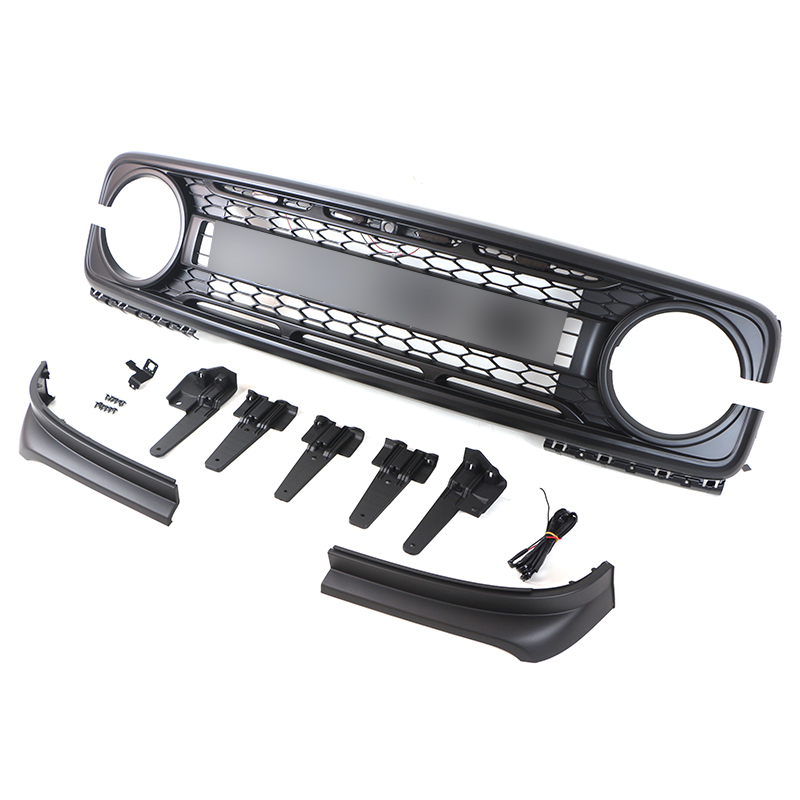 Решетка Радиатора Fit For Tank 300, Матовый Черный/Серый, Abs