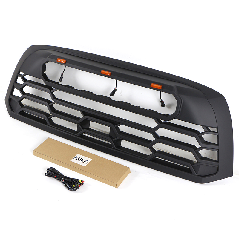 Решетка Радиатора Матовая Черная/Серая из Abs для Toyota Tundra