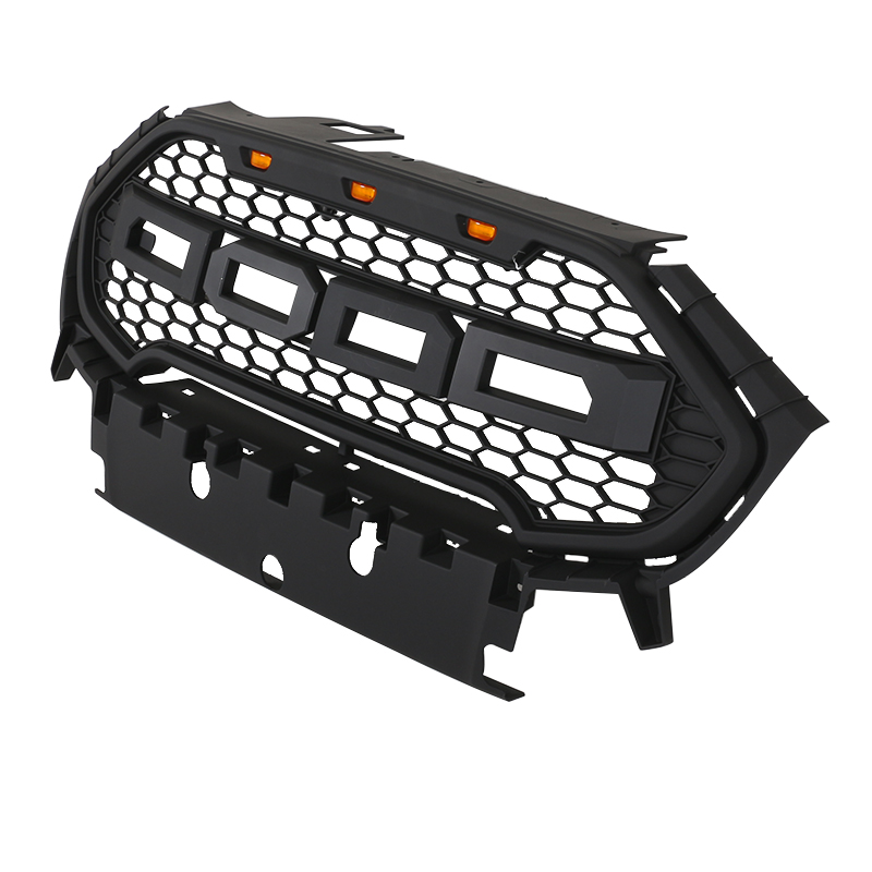 Решетка Радиатора Матовый Черный/Серый Abs для Ford Ecosport