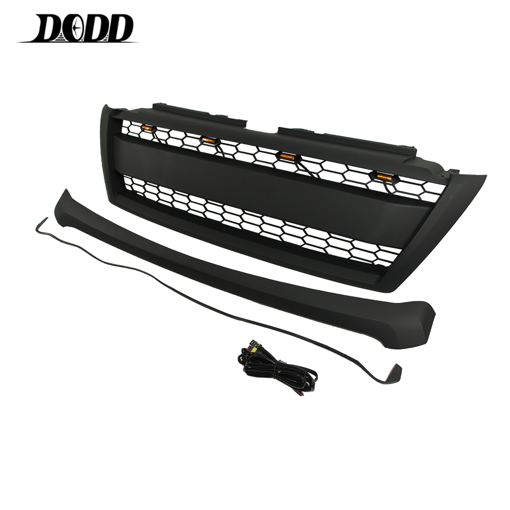 Решетка Радиатора Матово-Черная/Серая из Abs для Landcrusier Prado