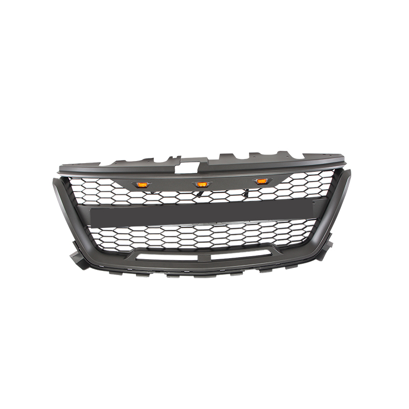 Решетка Радиатора Chevrolet Colorado 2016-2018, Матовый Черный/Серый, Abs