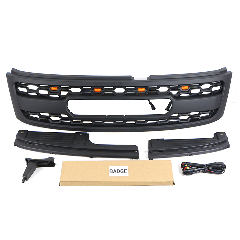 Решетка Радиатора Матовый Черный/Серый Abs для Nissan Patrol