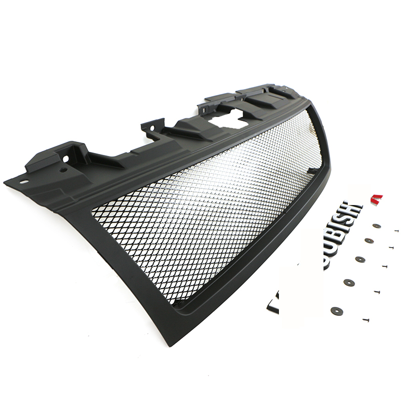 Решетка Радиатора Матовый Черный/Серый Abs Fit For Montero Pajero V93 V97