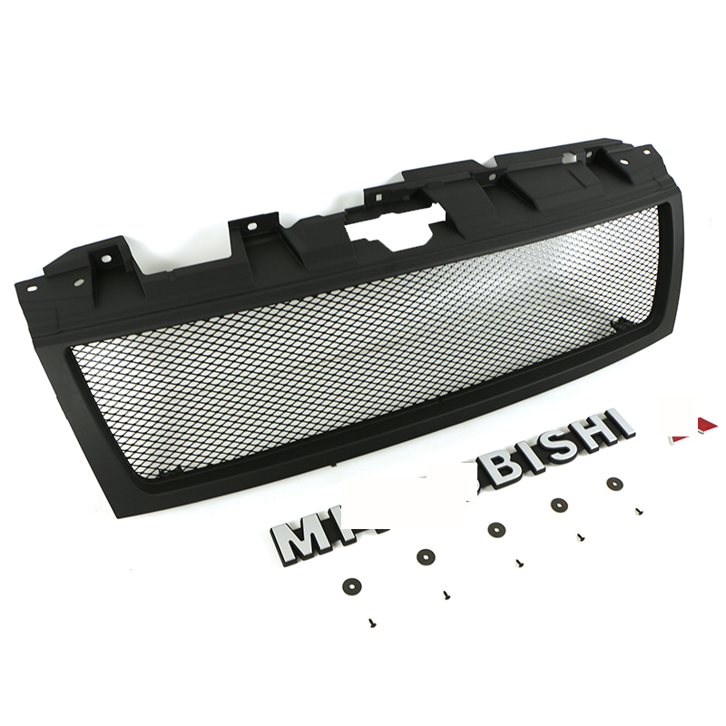 Решетка Радиатора Матовый Черный/Серый Abs Fit For Montero Pajero V93 V97