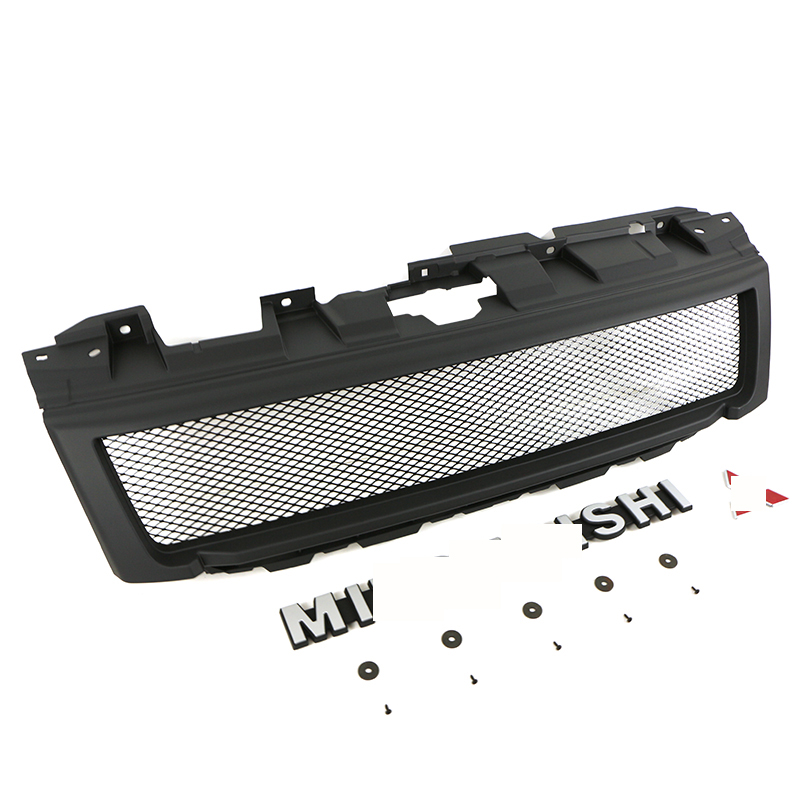 Решетка Радиатора Матовый Черный/Серый Abs для Montero Pajero V93 V97