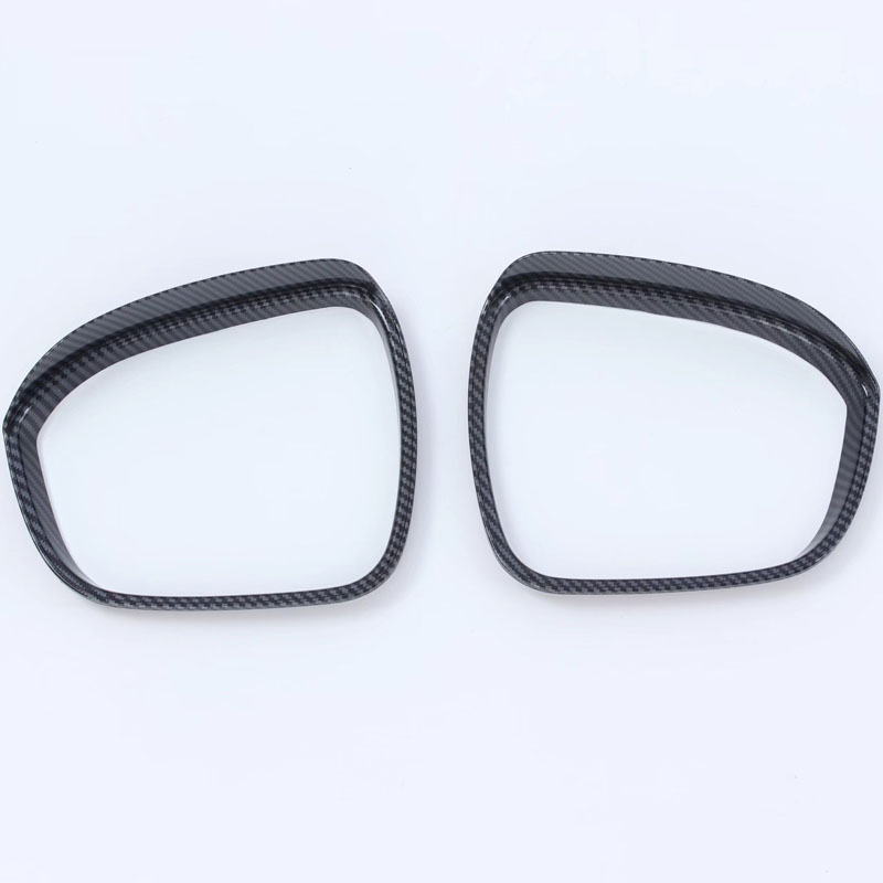 Накладки на зеркало для Nissan X-Trail 2022, серебристое/черное, ABS материал
