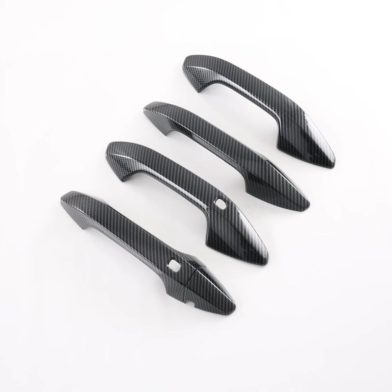 Накладки Дверной Ручки для Kia Sportage Nq5 2021, Серебристый/Черный, Abs
