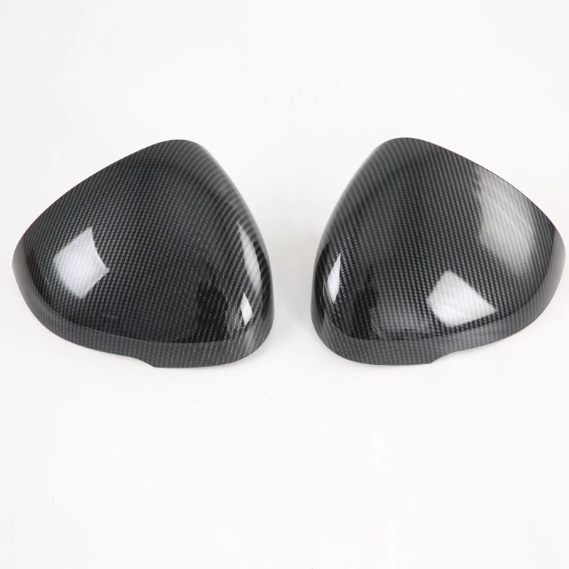 Декоративная Накладки на Заднее Зеркало Kia K5 Optima 2020, Серебристый/Черный, Abs
