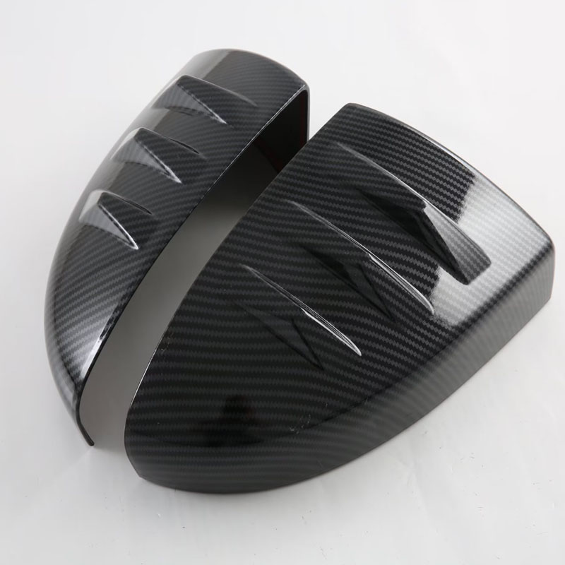 Декоративная Накладки Abs для Заднего Зеркала Nissan Pathfinder 2024, Серебристо-Черная
