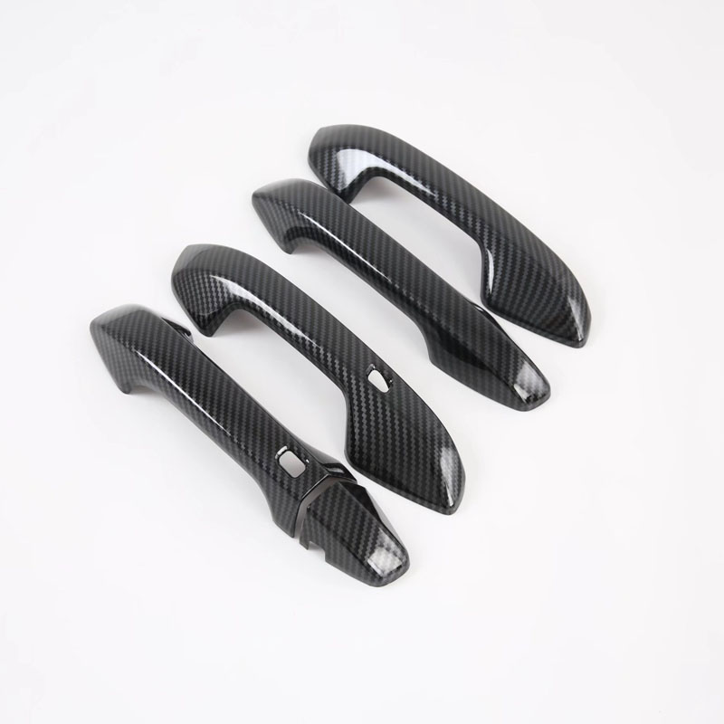 Декоративная Дверная Ручка для Kia K3 Cerato 2019, Abs, Серебристый/Черный
