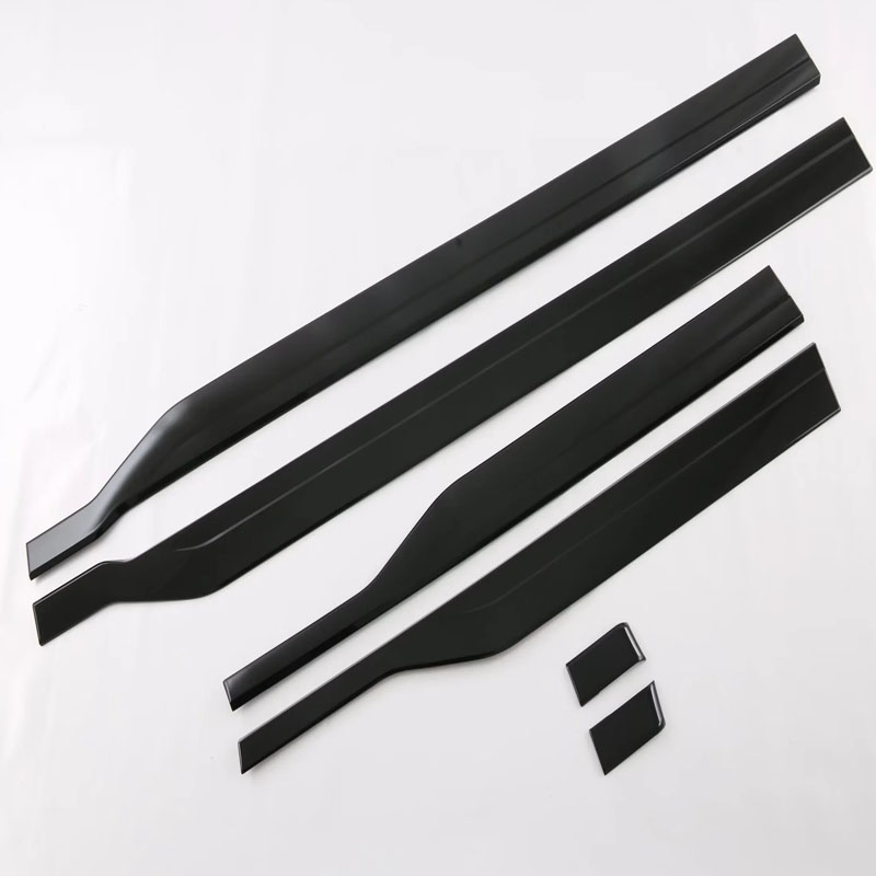 Декоративная накладка боковой двери Honda CR-V 2023, серебристый/черный, ABS