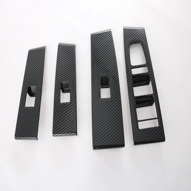 Крышка Стеклоподъемника Car Lhd для Mitsubishi Airtrek 2022, Серебристый/Черный, Abs
