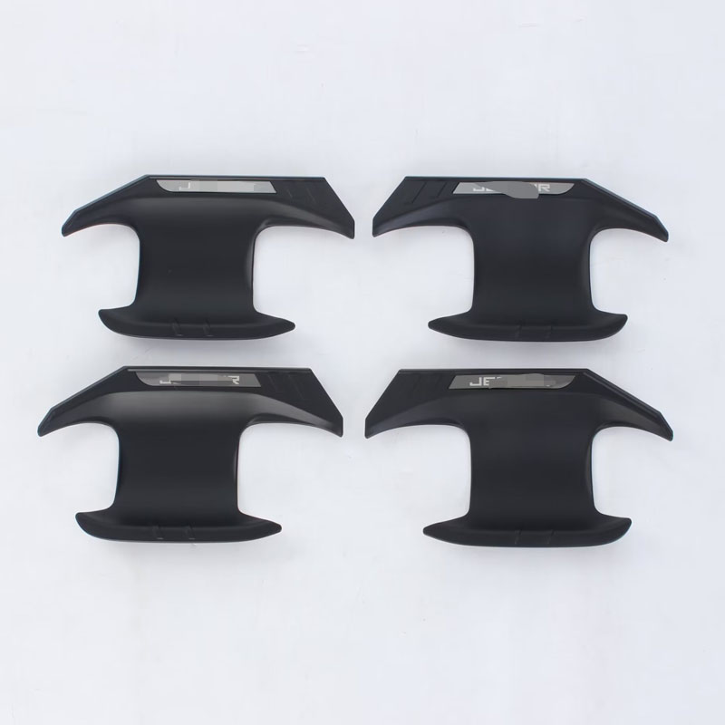 Накладка на Чашу Дверной Ручки для Jetour T2 2023, Серебристый/Черный, Abs
