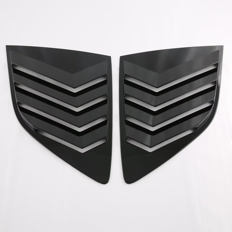 Наружные Декоративные Жалюзи для Honda Cr-V 2023, Серебристый/Черный, Abs