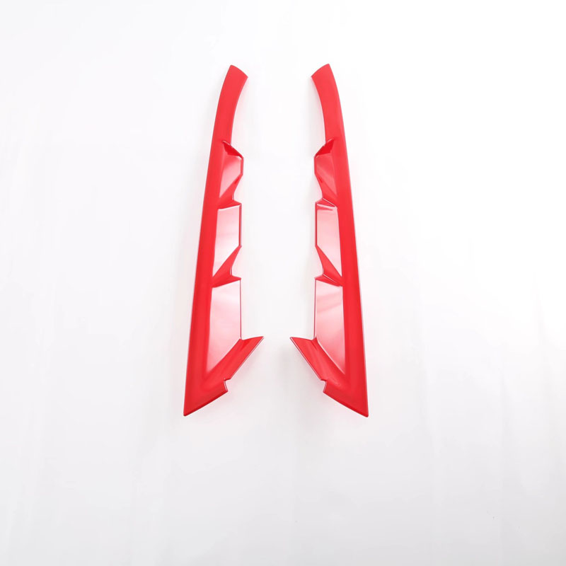 Наружные Декоративные Жалюзи для Kia Niro 2022, Серебристый/Черный, Abs
