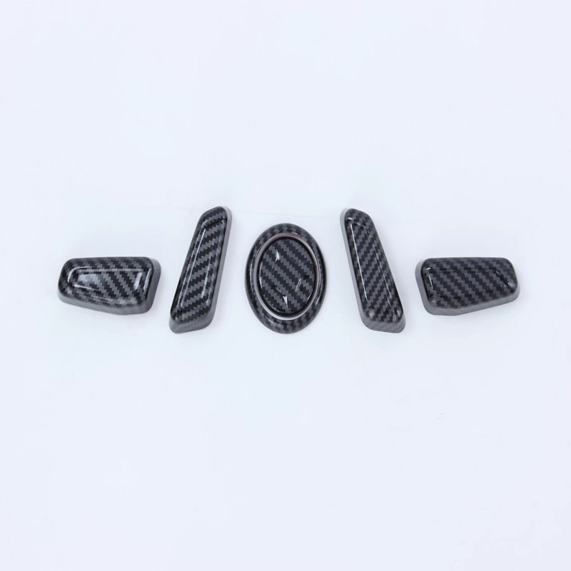 Накладка на Ручку Сиденья для Kia Carnival 2020, Серебристый/Черный, Abs
