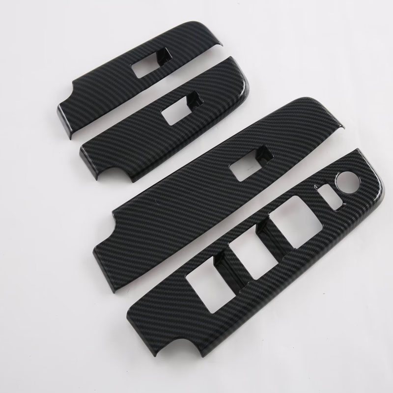 Внутренняя Крышка Стеклоподъемника Isuzu D-Max 2021, Серебристый/Черный, Abs