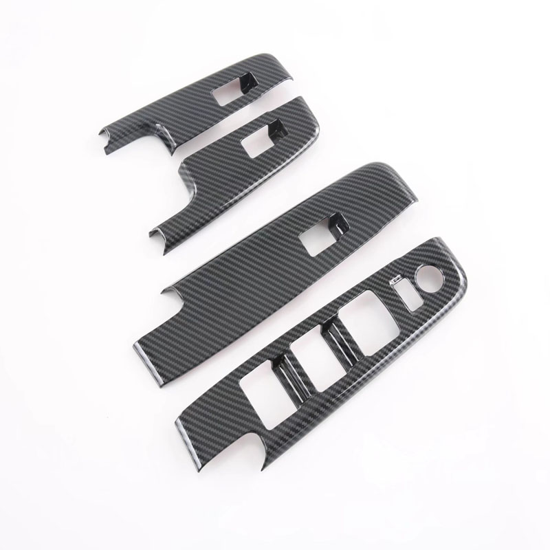 Внутренняя Крышка Стеклоподъемника Isuzu D-Max 2021 Серебристого/Черного Цвета из Abs